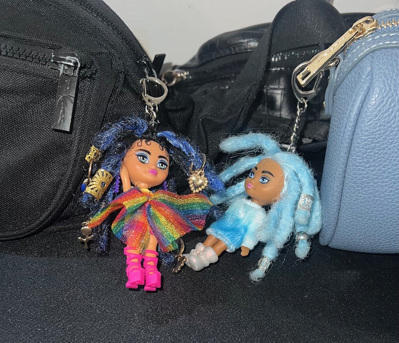 LES P’TITES POUPÉES PORTE CLÉ (8cm)